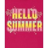The Children’s Place Girls’ Short Sleeve Graphic T-shirts (5-Pack)(Hello Summer)