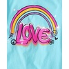 The Children’s Place Girls’ Short Sleeve Graphic T-shirts (5-Pack)(Love/Butterfly/Sea Turtle/Giraffe)