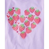 The Children’s Place Girls’ Short Sleeve Graphic T-shirts (5-Pack)(Yummy Foods)