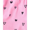 The Children’s Place Girls’ Short Sleeve Pant and Shorts, 3-piece Pajama Sets(Snack Doodle)