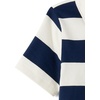 The Children’s Place Girls’ Short Sleeve Rugby Polo Dress(Tidal Stripe)