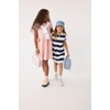 The Children’s Place Girls’ Short Sleeve Rugby Polo Dress(Tidal Stripe)