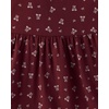 The Children’s Place Girls’ Short Sleeve Skater Dress(Bitter Sweet)