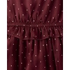 The Children’s Place Girls’ Sleeveles Fluttter Dresses(Bittersweet Dot)