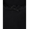 The Children’s Place Girls’ Sleeveless Lace Ribbed Tank Tops(Black)