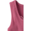 The Children’s Place Girls’ Sleeveless Lace Ribbed Tank Tops(Vintage Rose)
