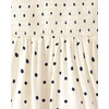 The Children’s Place Girls’ Smocked Babydoll Dress(Marshmallow Dot)