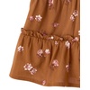 The Children’s Place Girls’ Smocked Short Sleeve Tops(Clove Spice Floral)