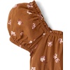 The Children’s Place Girls’ Smocked Short Sleeve Tops(Clove Spice Floral)