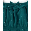 The Children’s Place Girls’ Smocked Short Sleeve Tops(Jaded Teal)
