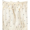 The Children’s Place Girls’ Smocked Short Sleeve Tops(Marshmallowdot)