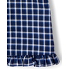 The Children’s Place Girls’ Smocked Short Sleeve Tops(Tidal Plaid)