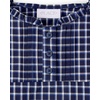 The Children’s Place Girls’ Smocked Short Sleeve Tops(Tidal Plaid)