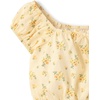 The Children’s Place Girls’ Smocked Short Sleeve Tops(Vanilla Wafer)