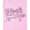 The Children’s Place Girls’ Trends Icons Short Sleeve Graphic T-Shirts (5-Pack)(Butterfly/Princess/Best-teas/Pawsitive/Cattitude)