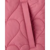 The Children’s Place Girls’ Water and Wind-resistant Quilted Packable Puffer Jacket(Vintage Rose)