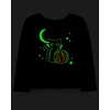The Children’s Place Girls and Toddler Long Sleeve Everyday Casual Knit Shirt(Halloween Print 2-pack)