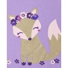 The Children’s Place Girls and Toddler Long Sleeve Everyday Casual Knit Shirt(Iris Stripe/Iris/Purple Fox 3-pack)
