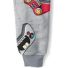 The Children’s Place boys Long Sleeve Fleece Hooded Zip Front One Piece Pajamas(Gamer)