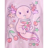 The Children’s Place girls Assorted Everyday Long Sleeve Graphic T-shirts(Cat/Xolotl/Fox 3-pack)