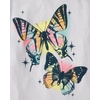 The Children’s Place girls Assorted Everyday Long Sleeve Graphic T-shirts(Positive/Emojis/Butterfly 3-pack)