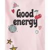The Children’s Place girls Assorted Everyday Long Sleeve Graphic T-shirts(Positive/Emojis/Butterfly 3-pack)