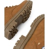 The Children’s Place girls Lace Up Combat Boots(Tan Patchwork)