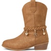 The Children’s Place girls Western Cowgirl Boots(Tan)