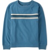 The Children’s Place Baby Boys’ Long Sleeve Everyday Casual Knit Shirt(Hidden Sea)