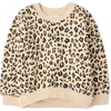 The Children’s Place Girls’ And Toddler Active Long Sleeve Premium Fleece Sweatshirt(Canoe Leopard)