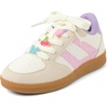 The Children’s Place Girls Casual Lace Up Low Top Sneakers(White Floral)