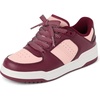 The Children’s Place Girls’ Girls’ Casual Lace Up Low Top Sneakers(Burgundy)