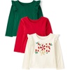 Joy Candy Cane/Red/Green 3-pack