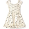 The Children’s Place Girls’ Smocked Babydoll Dress(Marshmallow Dot)