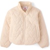 The Children’s Place Girls’ Water and Wind-resistant Quilted Packable Puffer Jacket(Frappe)