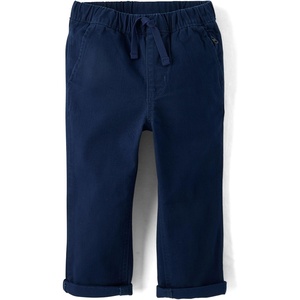 The Children’s Place Baby Boys’ and Toddler Boys Roll Cuff Pull on Chino Pants(Tidal)