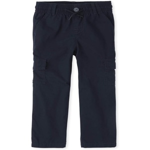 The Children’s Place Boys’ Pull on Cargo Pants(New Navy Single)