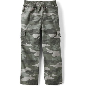 The Children’s Place Boys’ Pull on Cargo Pants(Sedona Sage Camo)