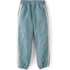 The Children’s Place Girls’ Knit Active Sweatpants(Storm Water Lace)