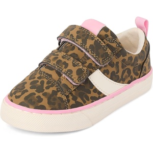 The Children’s Place Girls and Toddler Casual Low Top Sneaker(Leopard)