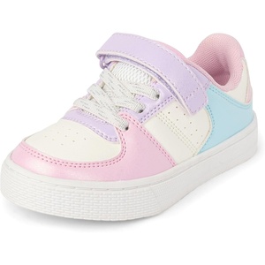 The Children’s Place Girls and Toddler Casual Low Top Sneaker(Multi Colorblock)