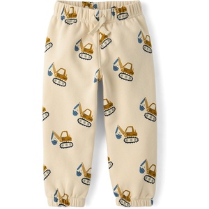 The Children’s Place,Baby Boys,and Toddler Fleece Jogger Pants,Construction Trucks,9 Months,12 Months