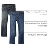 The Children’s Place Boys’ Bootcut Jeans(Dark/Medium Blue 2-pack)