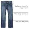 The Children’s Place Boys’ Bootcut Jeans(Med Indigo)
