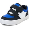 The Children’s Place Boys’ and Toddler Casual Low Top Sneaker(Blue Colorblock)
