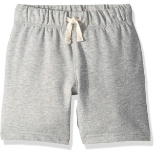 French Terry Casual Shorts(Heather Grey Single)