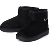 The Children’s Place girls Faux Fur Lined Pull on Boots(Onyx)