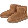 The Children’s Place girls Faux Fur Lined Pull on Boots(Tan)