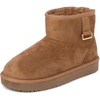 The Children’s Place girls Faux Fur Lined Pull on Boots(Tan)