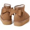 The Children’s Place Girls’ Pull on Teddy Boots(Tan)
